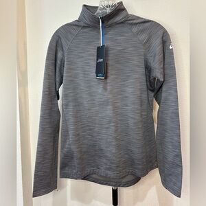 women’s asics jacket, S/P, color grey